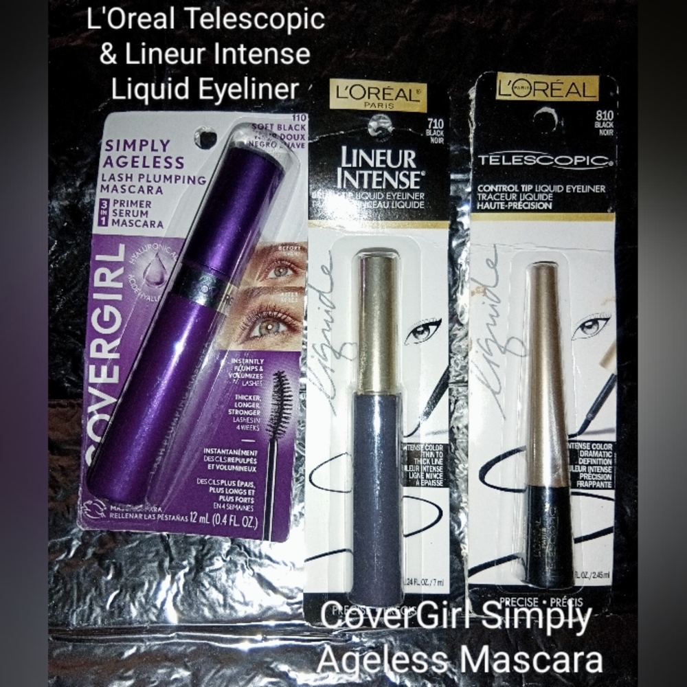 L'Oreal Purple Mascara for Bold Lashes